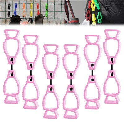 Pink sikkerhedsarbejdshandskeclips
